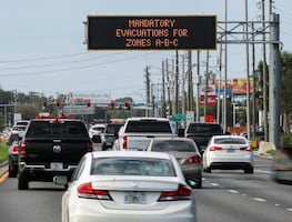 Huracán Milton desata caos en gasolineras y refugios abarrotados mientras Tampa se prepara para el impacto