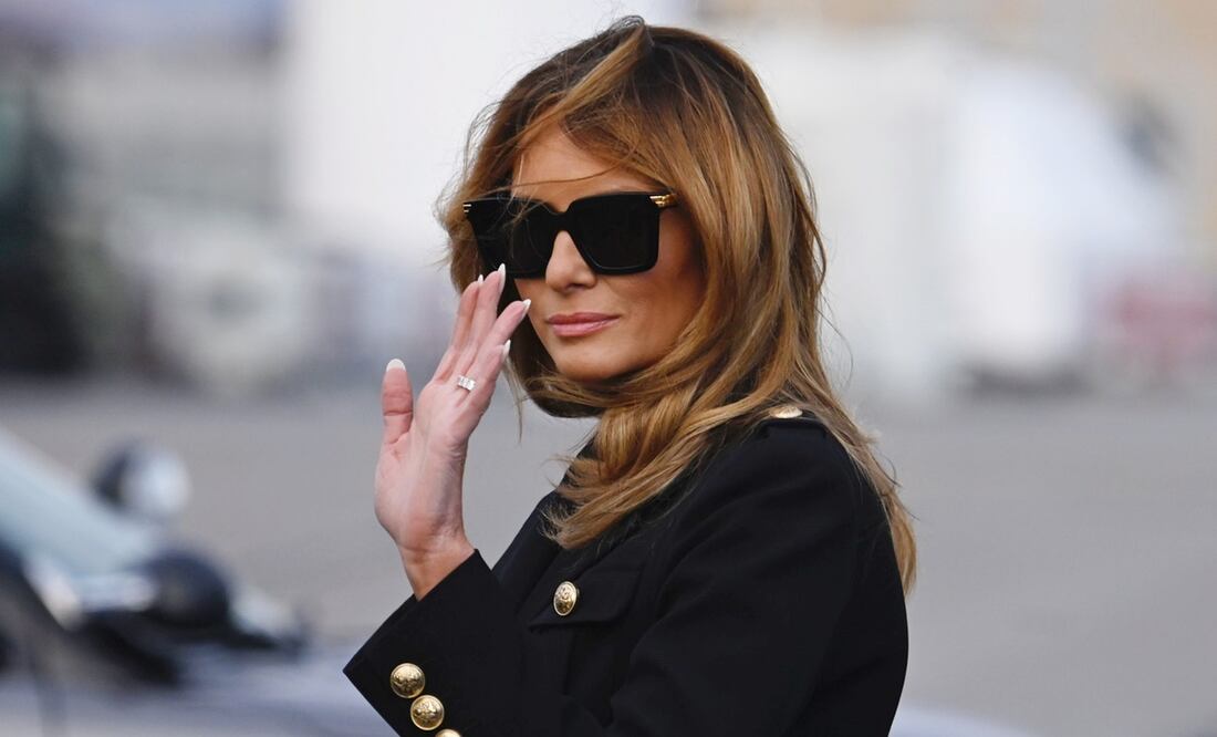 Ex primera dama Melania Trump anuncia la muerte de su madre. AFP