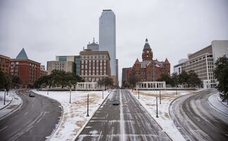 Tormenta de nieve deja sin electricidad a miles en Texas y Arkansas