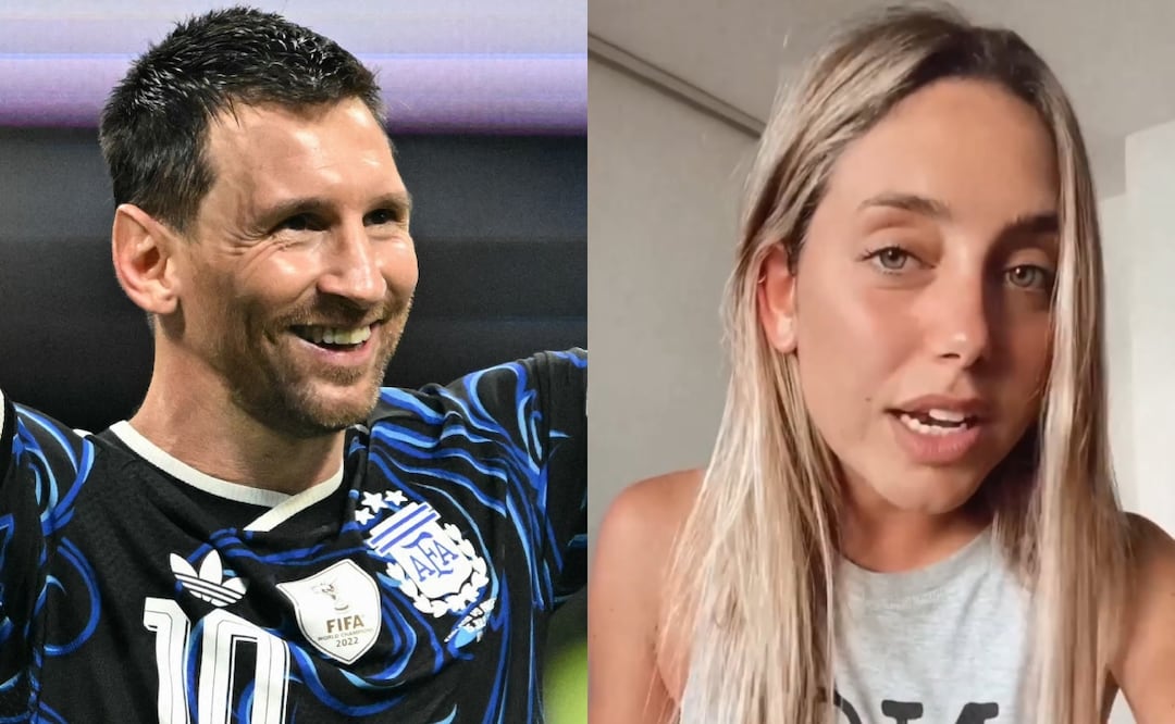 Sofi Martínez habla del duelo por el adiós de Messi: “Parecía iluminar todo”; fans dicen: “Lo ama”. Foto: (Photo by ROBERTO SCHMIDT / AFP) / Tomada de Instagram @sofimmartinez