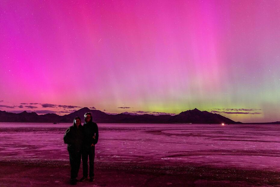 Auroras boreales. Foto: AFP