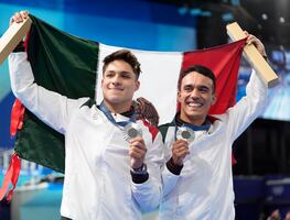México desafía a China y gana medalla de plata en clavados sincronizados; “No son invencibles”