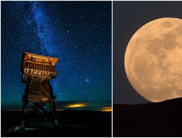 Luna llena del Cazador, lluvias de meteoritos y más bellezas astronómicas de octubre 2022