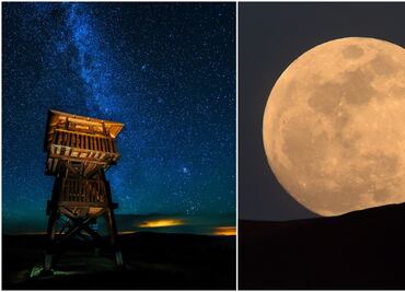 Luna llena del Cazador, lluvias de meteoritos y más bellezas astronómicas de octubre 2022