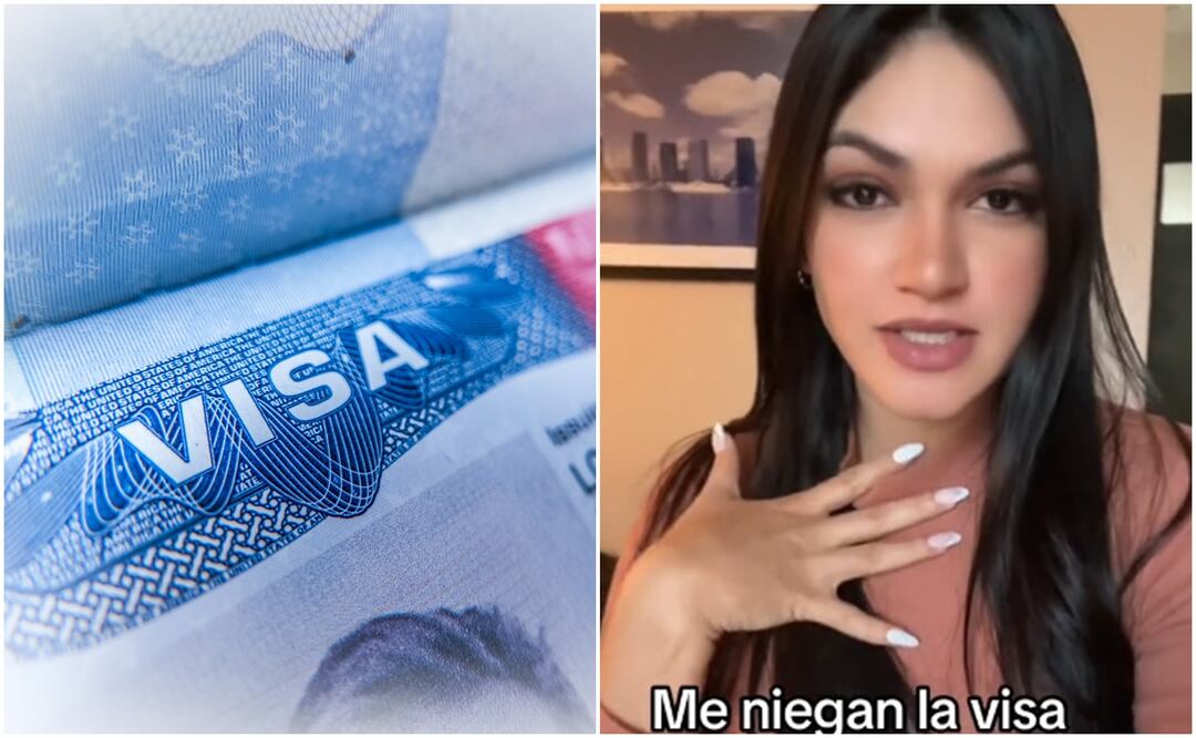 Nahi contó que su entrevista para la visa americana duró menos de cuatro minutos. Foto: iStock y TikTok