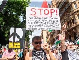 Miles marchan por Palestina en Londres: protestas crecen en Europa por conflicto en Medio Oriente
