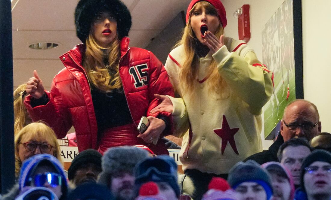 ¡Kansas City Chiefs avanzan a la final de conferencia con el apoyo de Taylor Swift desde las gradas! FOTOS. (AP Photo/Frank Franklin II)