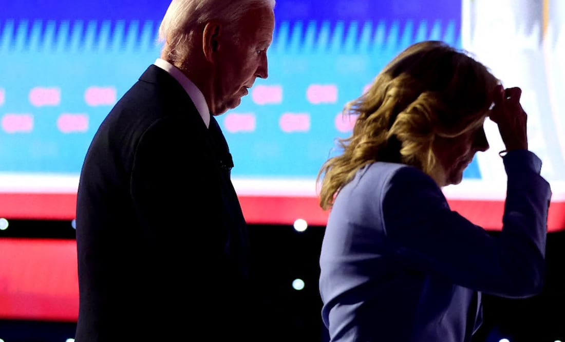 "¿Reemplazarán a Biden?", la gran pregunta tras una noche negra para el presidente. Foto AFP