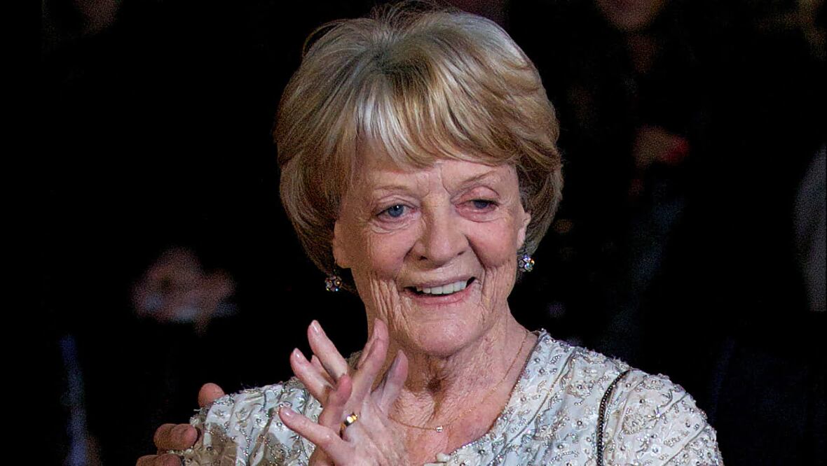 Muere Maggie Smith, la profesora Minerva McGonagall de Harry Potter, a los 89 años. Foto AFP