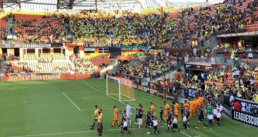 Club América da rueda de prensa después de enfrentarse a Dynamo de Houston
