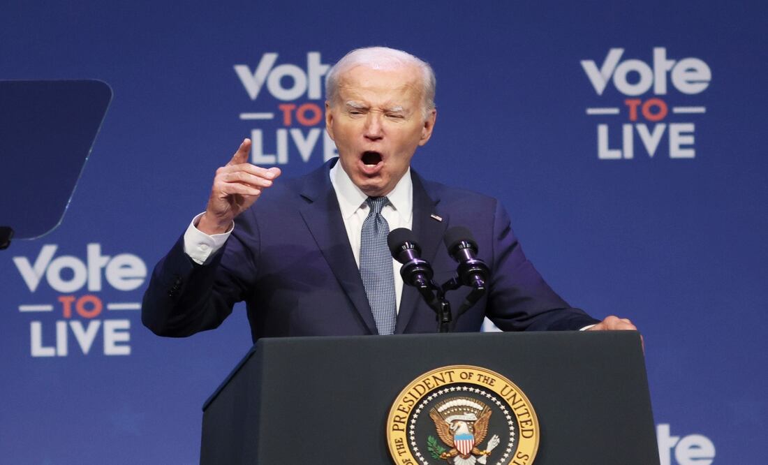 Biden arremete contra Trump tras atentado contra el expresidente. Foto: AP