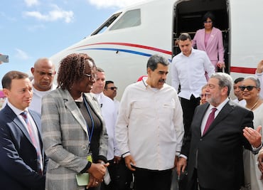 Maduro dice que quería ir al debate en Estados Unidos, pero le "robaron el avión"