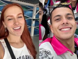 Mexicana vende bolis para acompañar a su novio a los Juegos Olímpicos. ¿Quién es Kevin Muñoz?