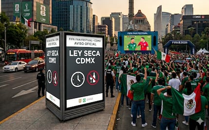 Mundial 2026. CDMX activa ley seca durante el México vs Chequia. ¿En dónde aplicará y en qué horarios?