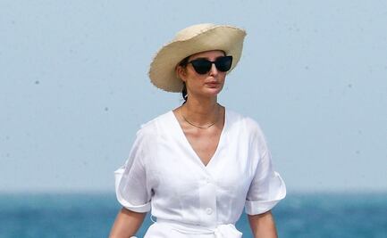 El minivestido blanco con el que Ivanka Trump deslumbró en Miami 