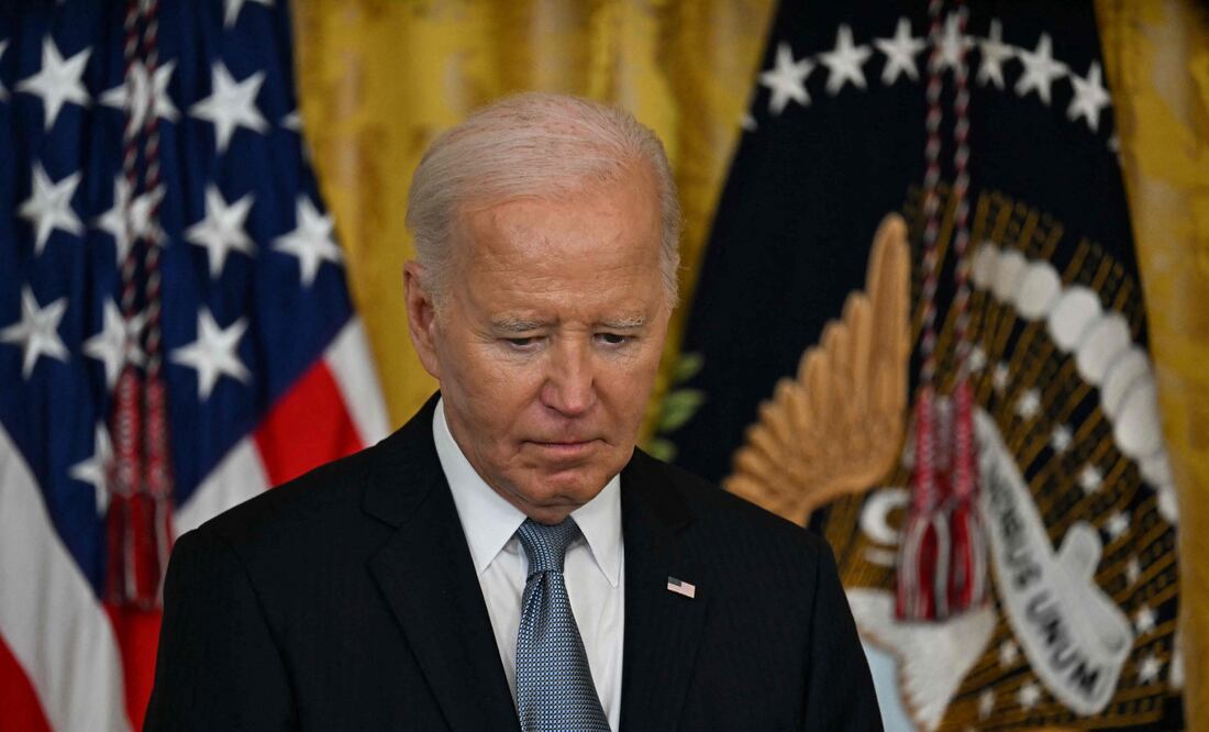 Heredera de Disney reclama al Partido Demócrata sustituir a Biden o dejará de donar dinero (Photo by Jim WATSON / AFP)