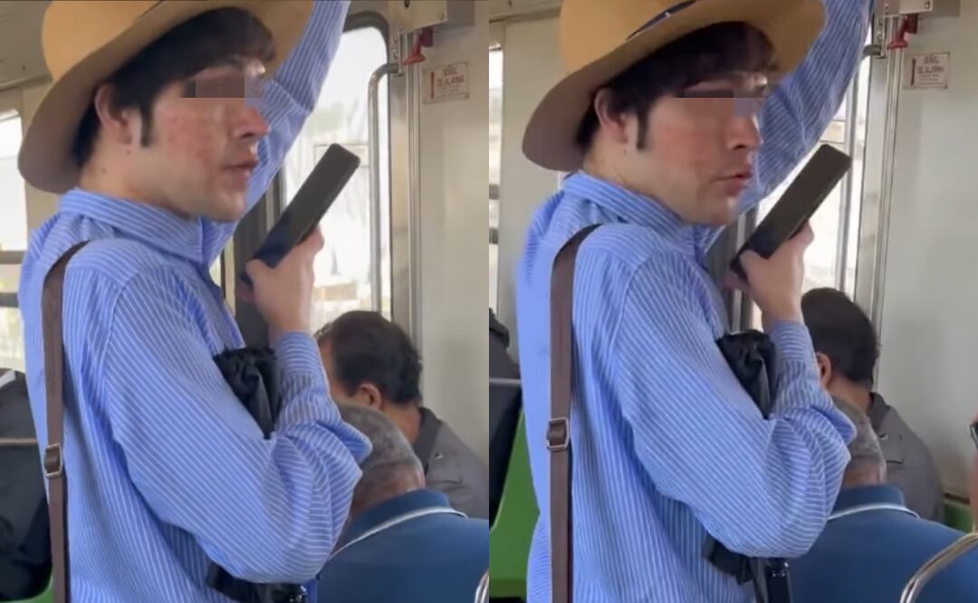 Hombre hace comentarios racistas contra pasajera en Metro de CDMX: “No tiene el color como yo”. Foto: X