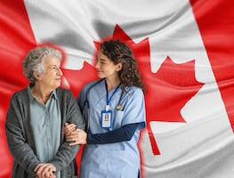 ¡Canadá te está buscando! Trabaja como enfermero de adultos mayores y gana 32,100 pesos