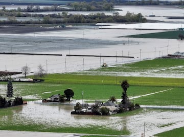 La sequía severa en California baja al 8.4% por fuertes tormentas