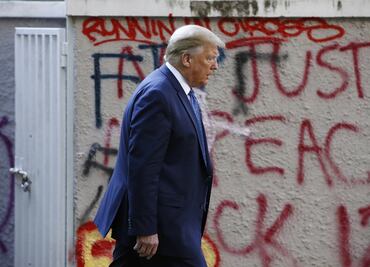 Pandemia, recesión y disturbios; ¿será el fin de la era Trump?