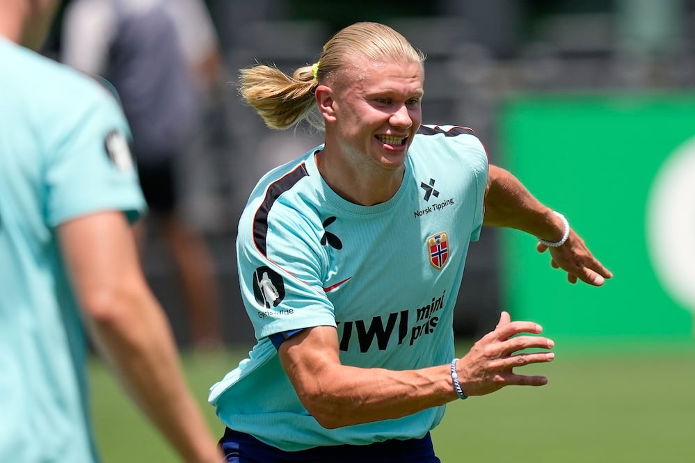 ¿Noruega quiere jugar en México? Esto se sabe del rumor que traería a Haaland a tierra azteca. Foto: AP Photo/Rebecca Blackwell
