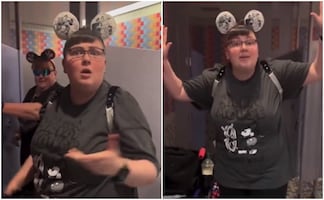 [Video] “Odio a los mexicanos”. Mujer agrede a familia en Disneyland por hablar español