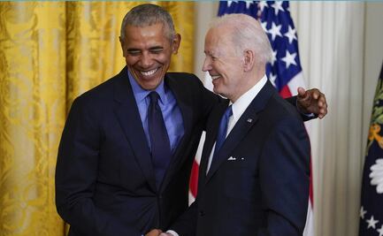 Obama: "Qué bueno estar de vuelta en la Casa Blanca"