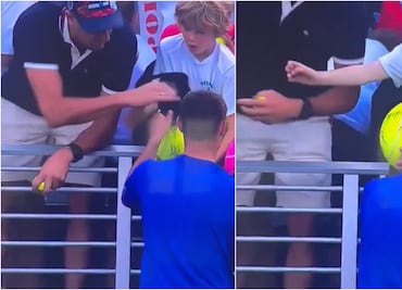 US Open: Hombre roba la gorra que un tenista regaló a un niño y causa indignación mundial. VIDEO