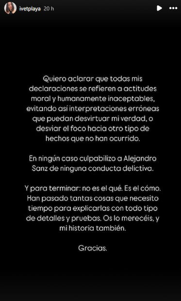 Fan expone relación con Alejandro Sanz cuando tenía 18 años: “Sus acciones traspasaron cualquier límite moral. Foto: Instagram