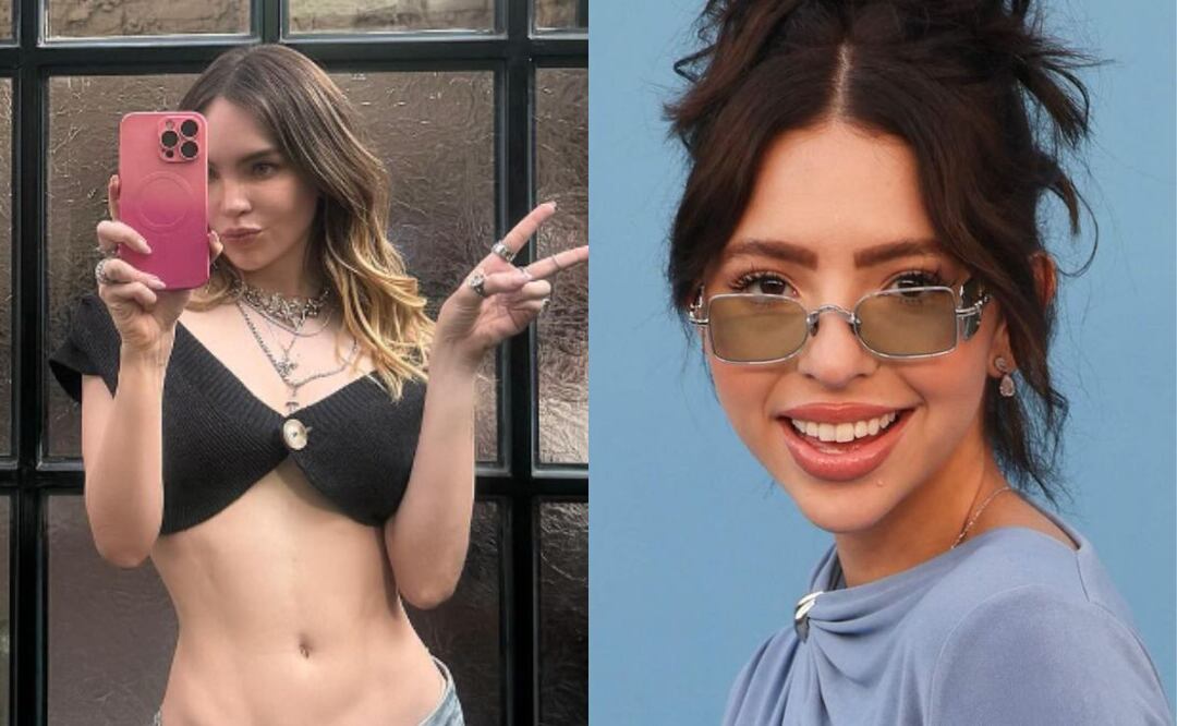 Belinda provoca a los fans de Ángela Aguilar con TikTok viral | Fotos: @belindapop // AFP