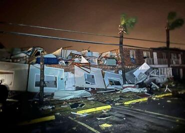 Tormenta invernal en EU provoca tornados, vientos de 171 km/h y estragos. FOTOS