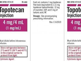 FDA alerta por riesgo en lote de fármaco usado en quimioterapias