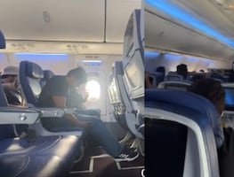 Avión de Aeroméxico aterriza de emergencia en Guadalajara; pasajeros graban el momento. VIDEO