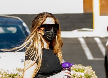 Los leggings con los que Khloé Kardashian lució su "silueta de impacto"