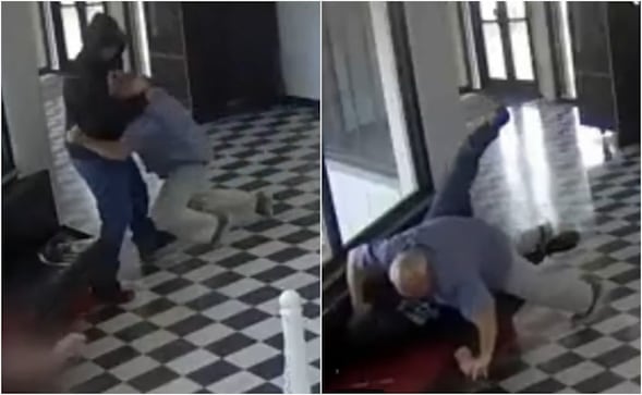 “¡Se lanzó contra el tirador!” Director recibe un balazo al salvar a sus alumnos y frenar la masacre. VIDEO