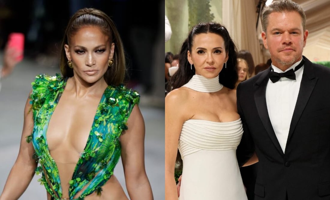 “No respeta los límites”: Jennifer Lopez desata la ira de la esposa de Matt Damon por mostrarse ‘muy cariñosa’ con el actor. Foto: AP / AFP