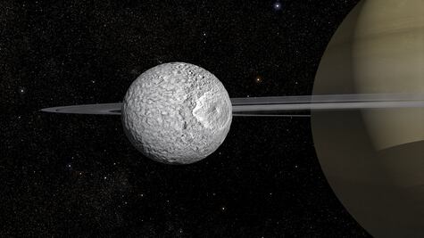 "¡Sorpresa en Saturno! La luna Mimas podría tener un océano recién descubierto y en evolución. FOTOS