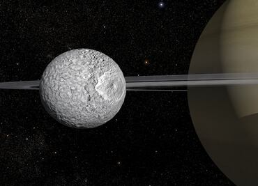 "¡Sorpresa en Saturno! La luna Mimas podría tener un océano recién descubierto y en evolución. FOTOS