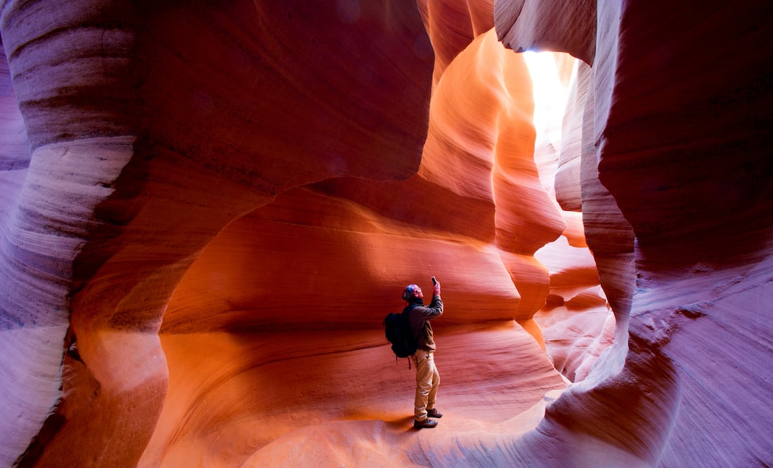 Arizona Antelope Canyon. iStock/ OceanFishing