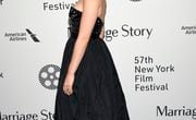 Scarlett Johansson en el Festival de Cine de Nueva York. Foto: AP. 