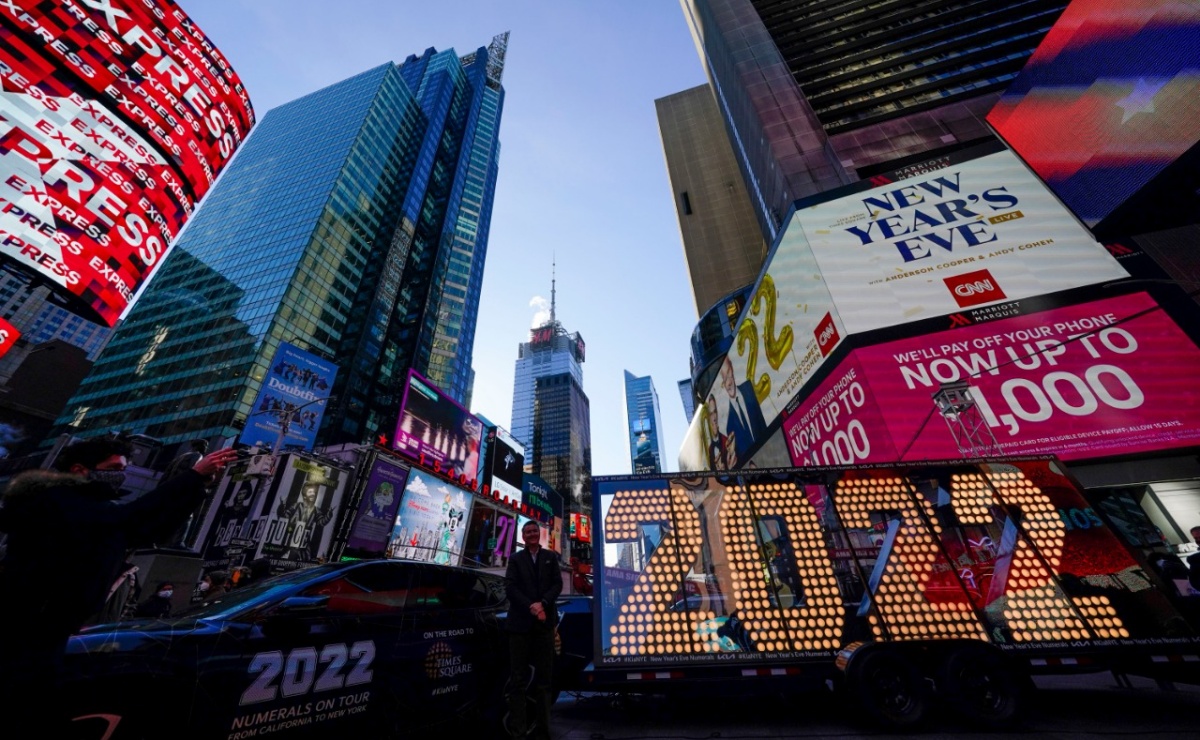 Dónde y a qué hora ver el show de Año Nuevo de Times Square (Nueva York)