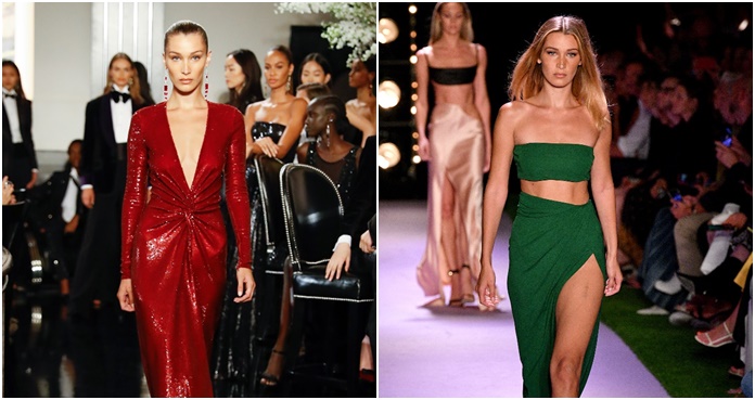 La top model bella Hadid en el fashion week de ny