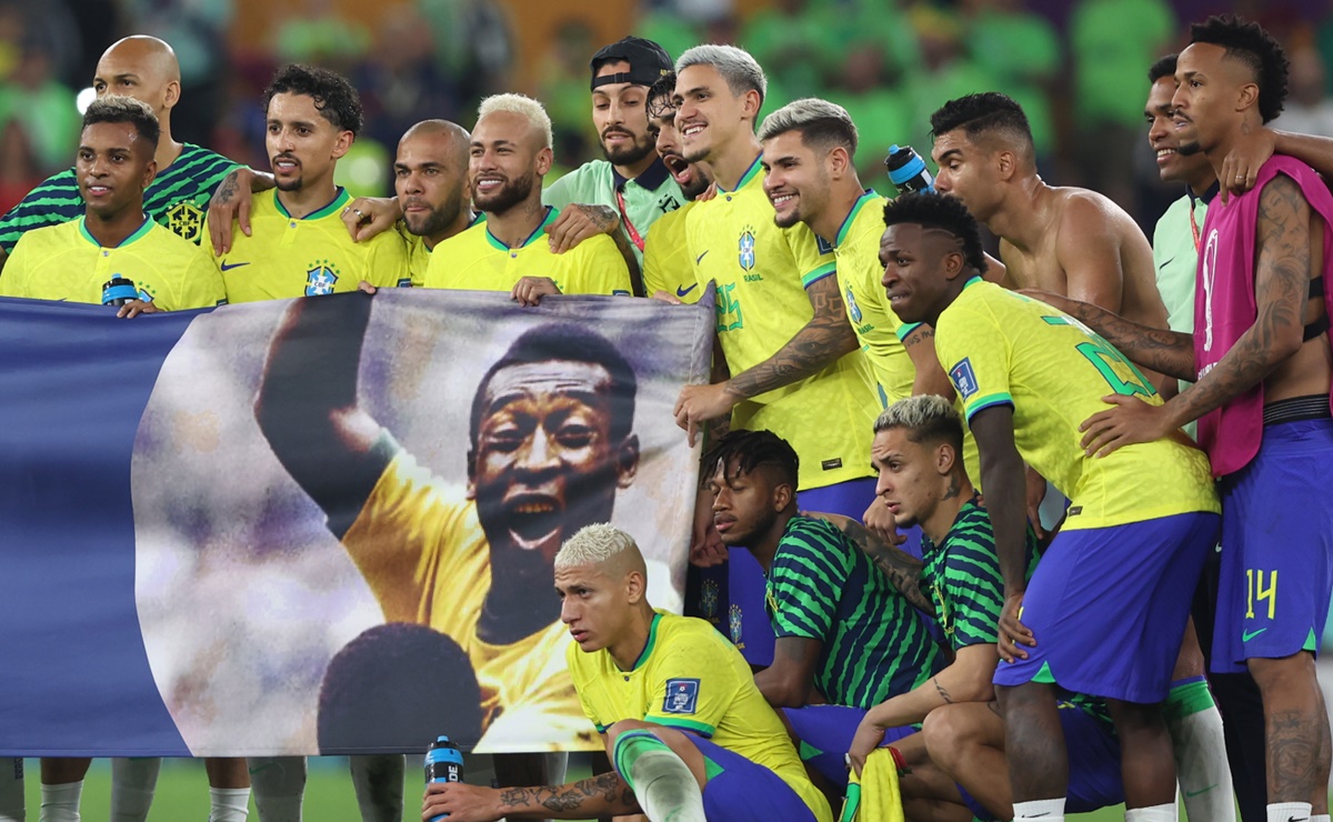 Brasil arrasa con Corea (4-1) y manda ánimos a Pelé
