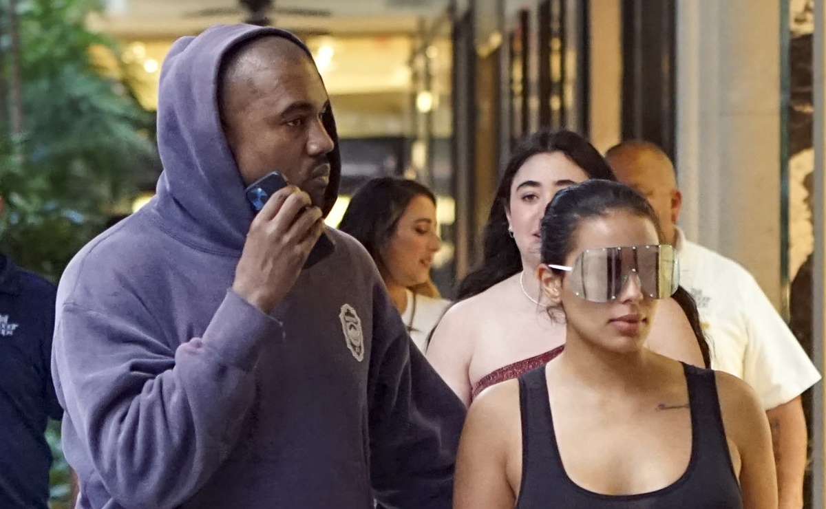 ¿La nueva conquista de Kanye West se parece a Kim Kardashian?