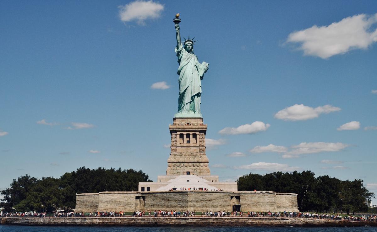 estatua de la libertad, nueva york,
