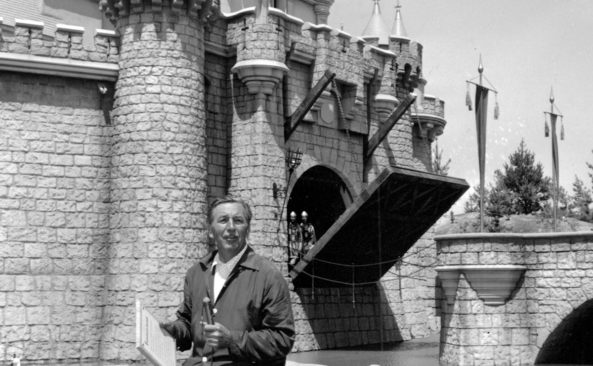 Inauguración de Disneyland en 1955