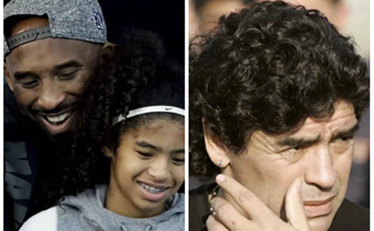 Kobe Bryant y Diego Maradona impactaron con sus muertes