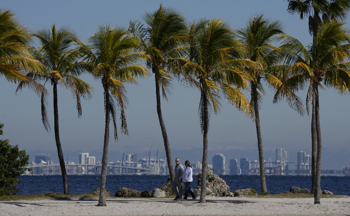Ola de frío lleva los termómetros de Miami a marcas mínimas