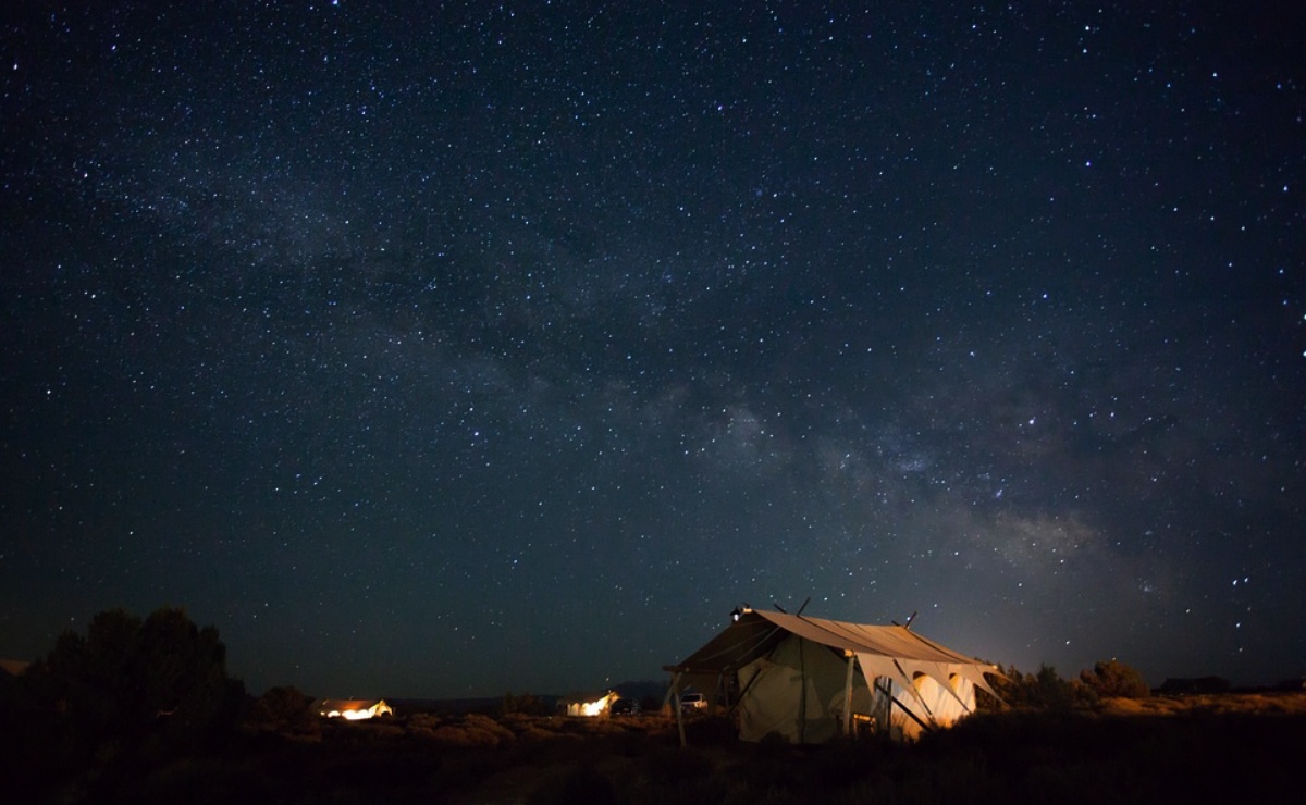 Los mejores destinos en Estados Unidos para dormir "bajo las estrellas"