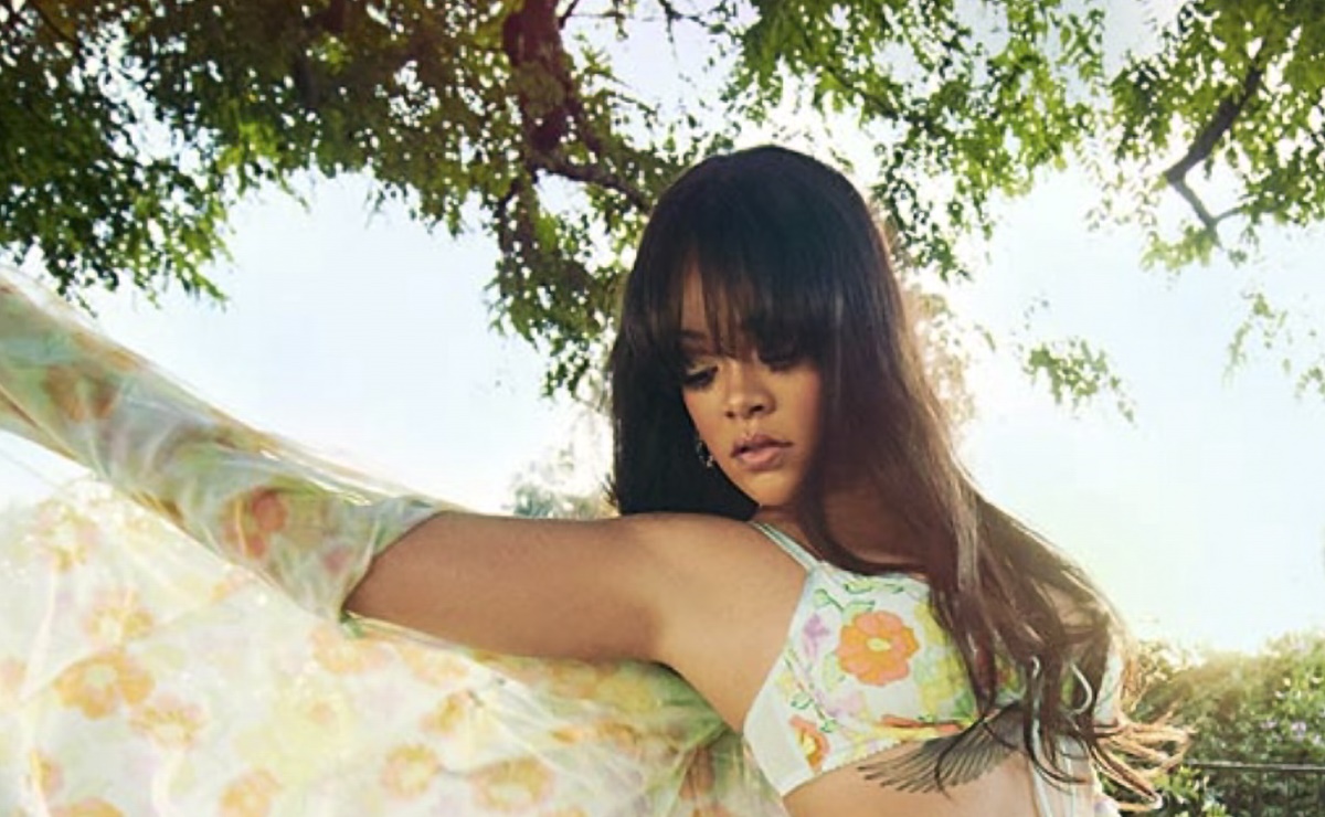 Rihanna en lencería de primavera